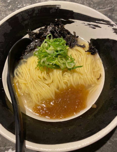 「【限定】麺と出汁」@バロンヌードルの写真