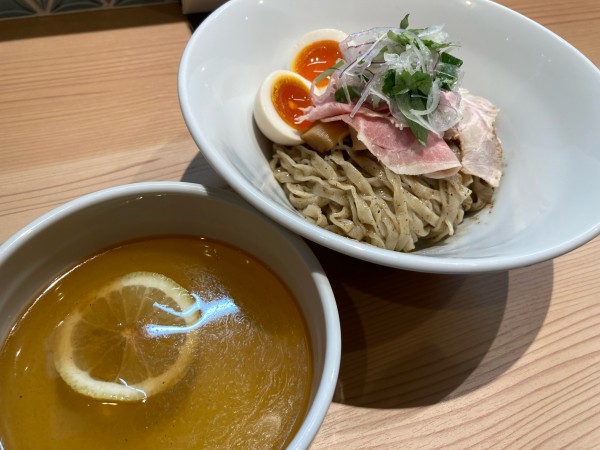 「塩つけ¥900+味玉¥100」@セキレイ 〜NIBOSHI no D5〜の写真