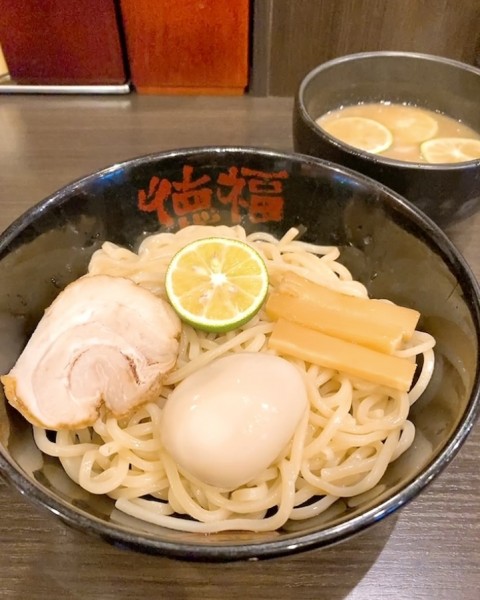 「すだちつけ麺」@徳島中華そば 徳福 大森町店の写真