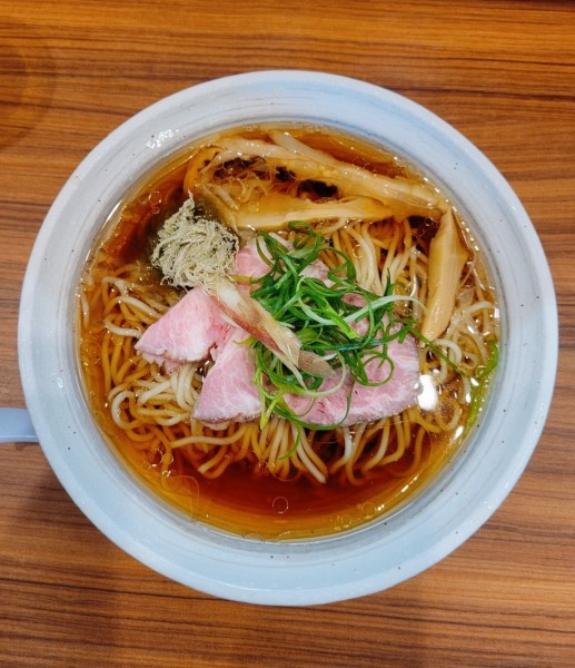 「[限定]冷やし煮干しそば」@麺童 豊香の写真