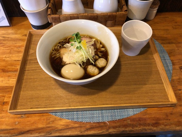 「特製中華そば」@中華蕎麦 はざまの写真