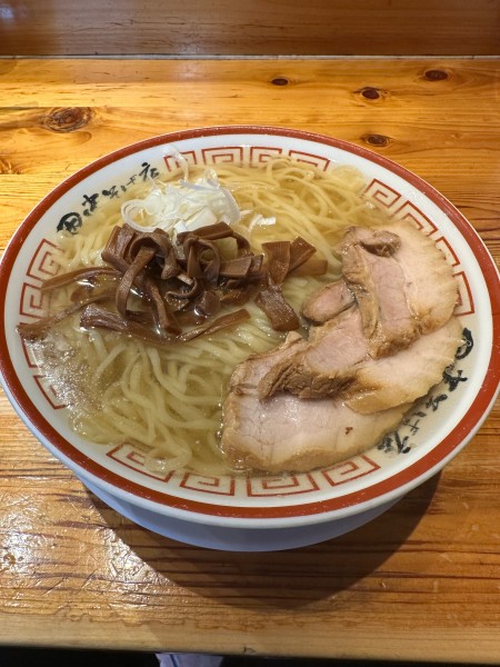 「冷やかけ中華そば(麺大盛り)」@田中そば店 秋葉原店の写真