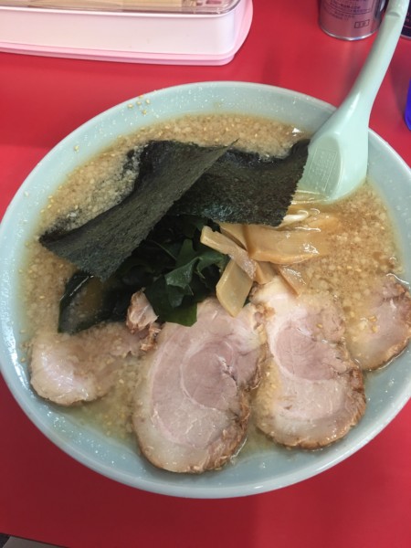 「ネギ味噌チャーシューメン　1,100円」@ラーメンショップ 薮塚店の写真