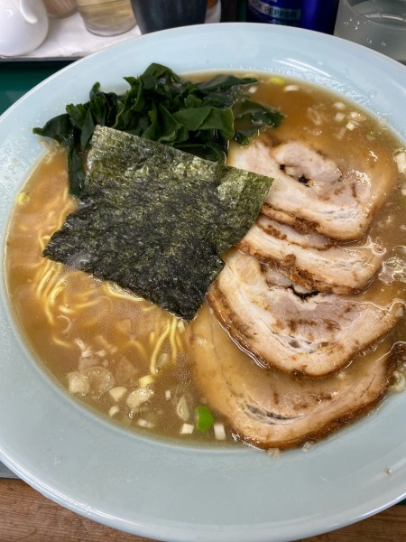 「チャーシューメン➕中盛➕麺固め」@ラーメンショップ 花輪店の写真