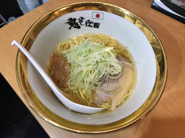 「鬼塩ラーメン　900円」@鬼そば 藤谷の写真