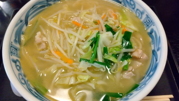 「タンメン・手打ち麺変更」@三松会館の写真