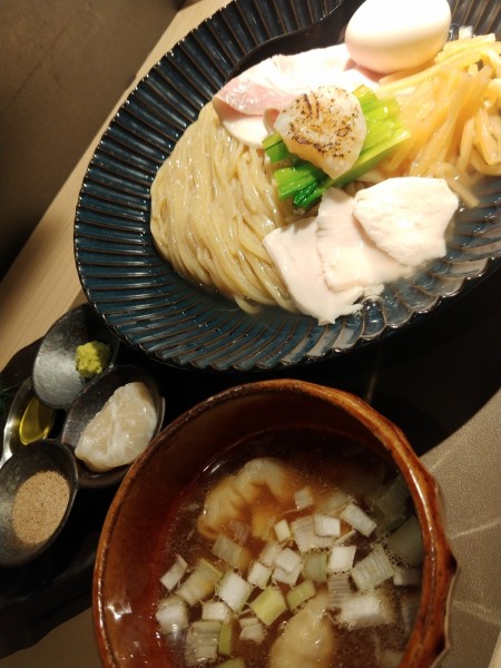 「『特製』帆立の昆布水つけ麺 黒」@Tokyo Style Noodle ほたて日和の写真