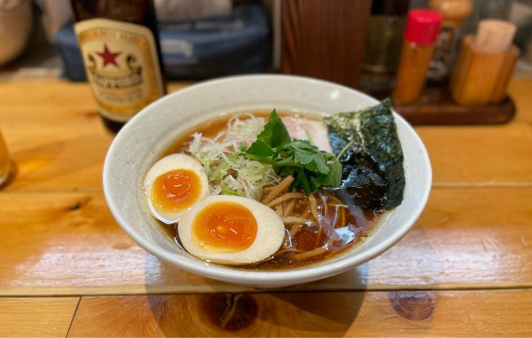 「味玉しょうゆら〜めん ¥970」@麺や そめいよしのの写真
