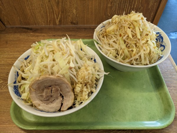 「ラーメン（ヤサイトリプル）」@ジャンクガレッジ 太田店の写真