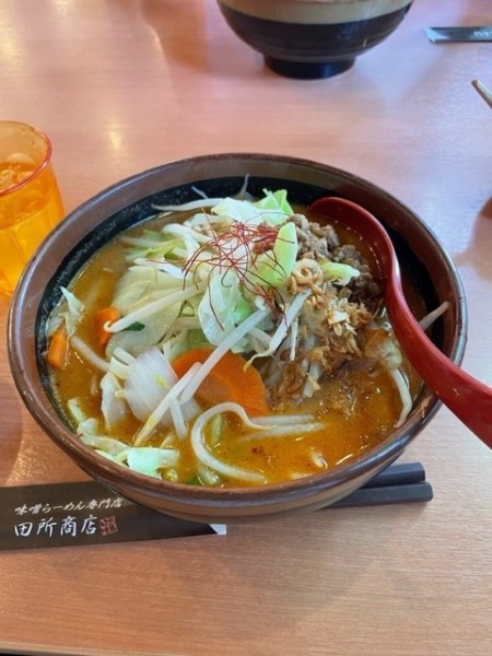 「北海道辛味噌野菜ラーメン」@麺場 田所商店 八潮店の写真