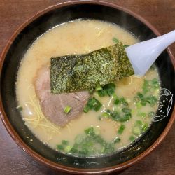 半チャーハンセット(博多ラーメン)800円