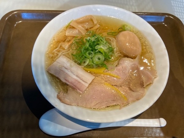 「「京都白だし中華そば（出汁漬け玉子付）」」@POPUPラーメンの写真