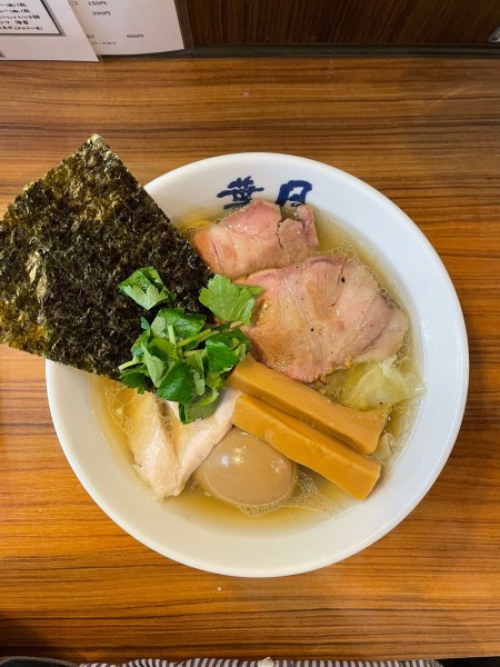 「汐特ワンタン麺（ワンタン2個）」@らぁめん 葉月の写真