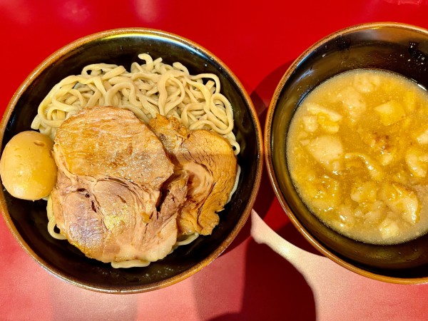 「小つけ(¥850) 味玉(¥50)」@ラーメン二郎 荻窪店の写真