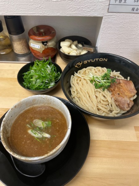 「つけ麺」@GYUTONの写真