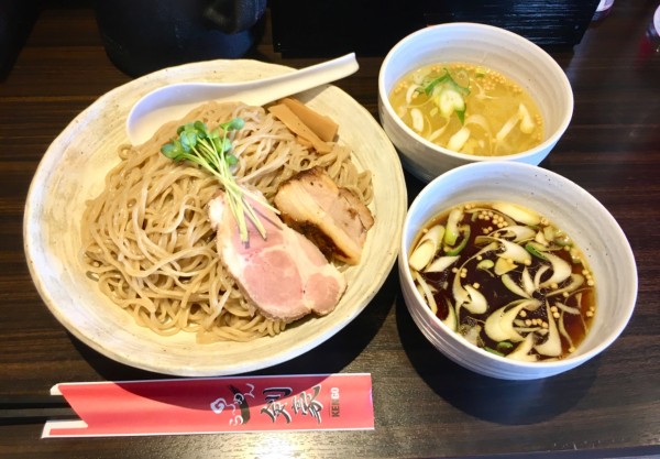 「つけ麺＜塩・醬油＞(1050¥)」@ら〜めん剣豪の写真