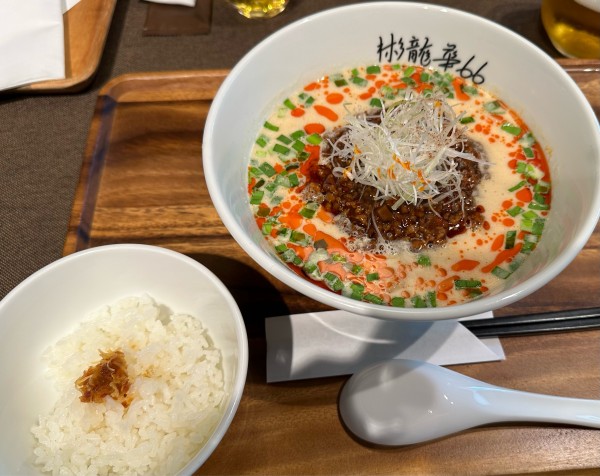 「66合桃坦々麺」@彬龍華66の写真