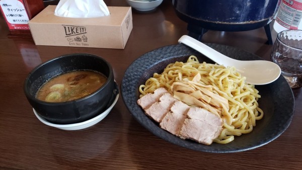 「とんこつ魚介つけ麺(大)」@究極ラーメン 横濱家 四街道店の写真