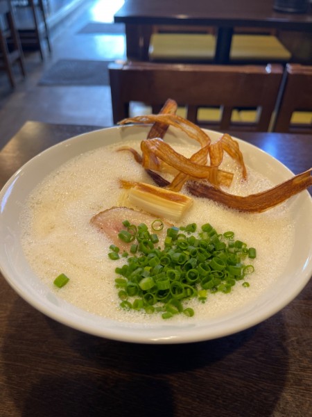 「鴨白湯ラーメン」@麺処 吉道の写真