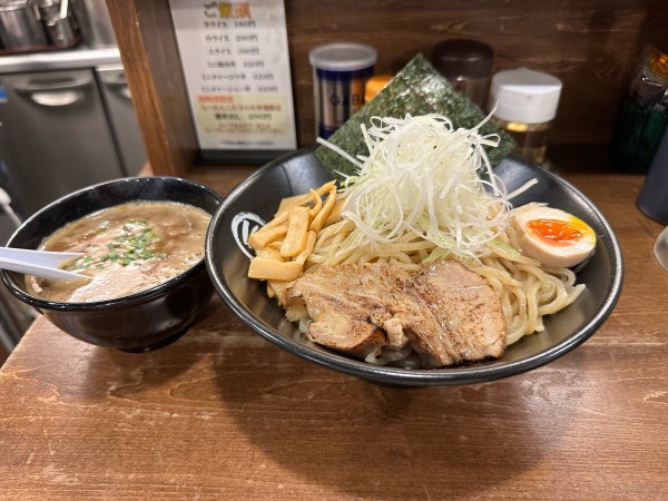 「つけそば(中盛・300g)980円」@まる兵らーめん 高崎店の写真