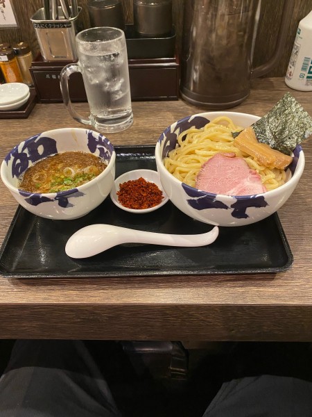 「辛つけ麺」@節骨麺たいぞう 池袋本店の写真