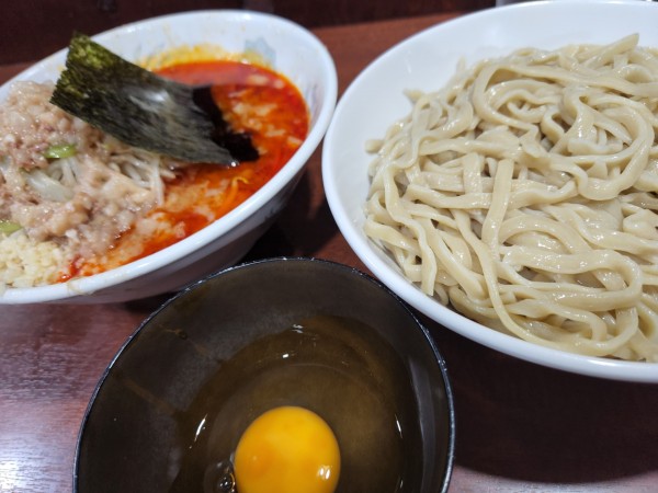 「塩辛つけ麺」@D麺の写真