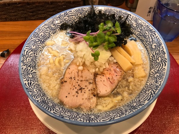 「背脂煮干し中華蕎麦 1,100円」@煮干し中華蕎麦 彩葉にの写真
