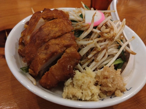 「排骨タンメン　ニンニクショウガ」@極濃湯麺フタツメ 長岡店の写真