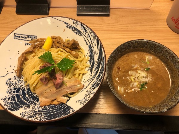 「つけめんラム煮干しスープ」@自家製麺 MENSHO TOKYOの写真