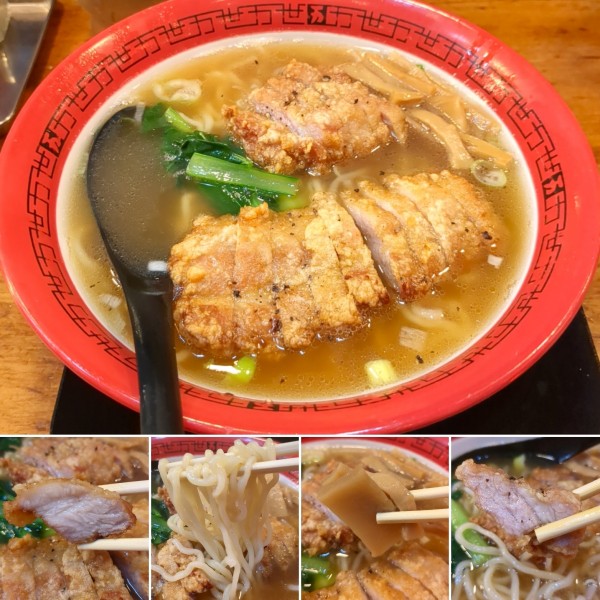 「ボリューム排骨拉麺　1160円」@万世橋酒場 秋葉原本店の写真