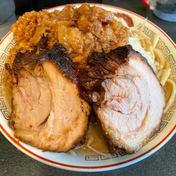 「ラーメン 900円」@ラーメン伝次平 前橋店の写真