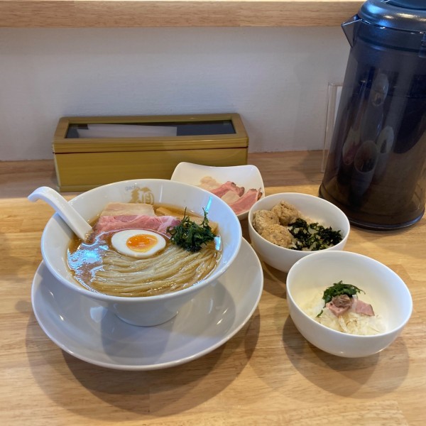 「淡麗味噌冷やしそば~追い飯付き~」@二代目ガチ麺道場の写真