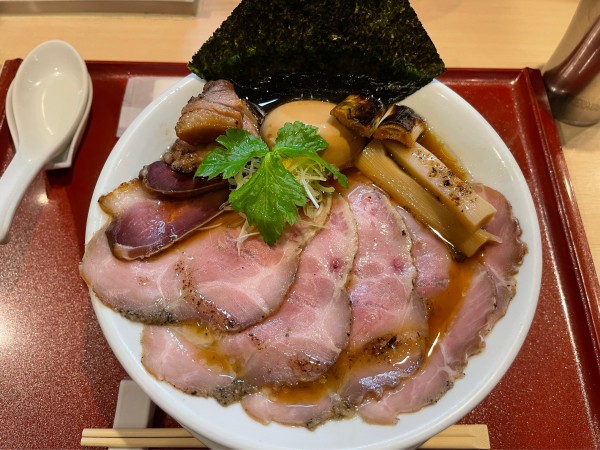 「特製紀州鴨そば」@燃えよ麺助の写真