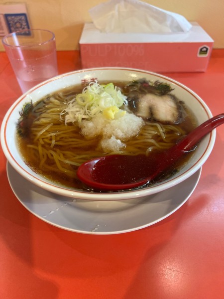 「朝ラーメン500円　大盛100円」@義けんラーメンの写真
