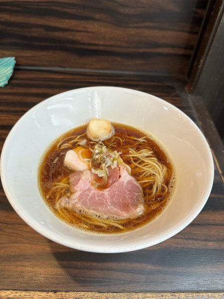 「アジ煮干し中華蕎麦」@中華そば 梟の写真