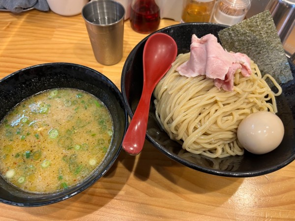 「味玉純鶏つけSoba（特盛）」@純鶏Soba 煌の写真
