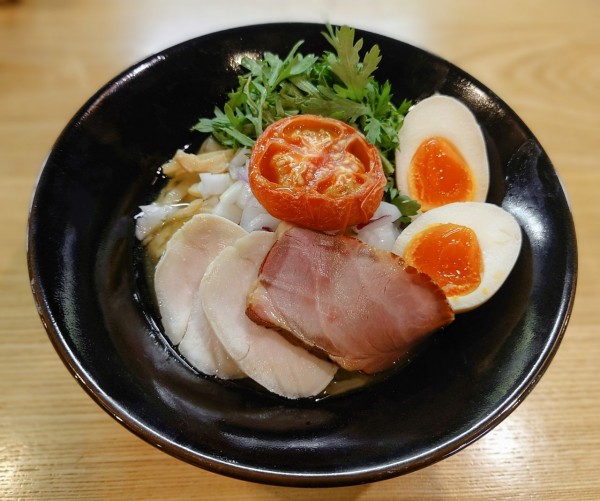 「ごめんケンカシャモの和えそば【期間·数量限定】」@麺 㐂色の写真