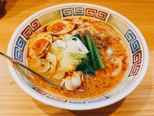 「味玉担々麺」@ほっこり中華そば もつけの写真