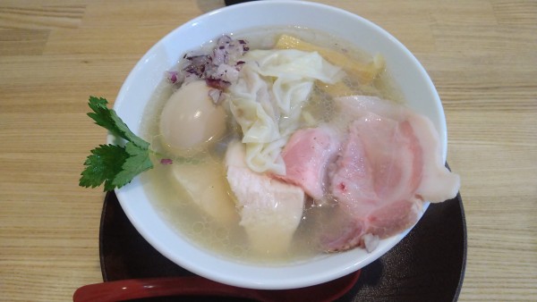 「特製しなそば(白だし)¥1150-」@手打ち正麺 Hachimitsuの写真
