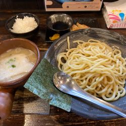 塩つけ麺餃子セット(1441円)