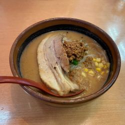 北海道味噌ラーメン、チャーシュー1枚(890円)