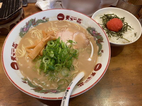 「Aランチ（ラーメン・明太子ご飯）」@天下一品 大宮東口店の写真