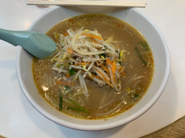 「こくうま味噌ラーメン 880円」@札幌ラーメン どさんこ 山形駅前店の写真