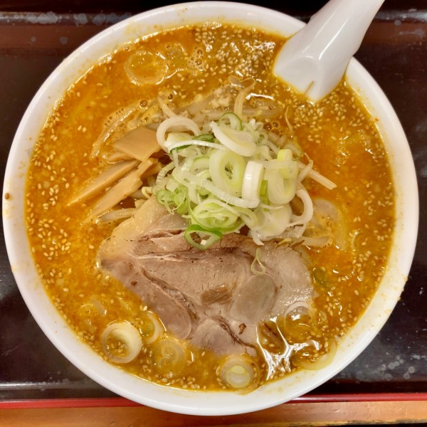 「みそカレー￥930＋大盛り￥0」@北海とんこつらーめん 純輝 神栖店の写真