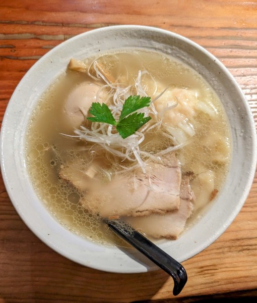 「特製塩(手打ち)　1,100円」@純手打ち 麺と未来の写真