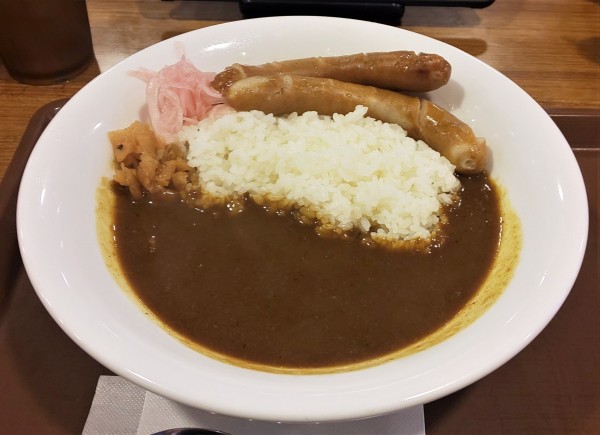 「ソーセージカレー」@すき家 船堀駅前店の写真