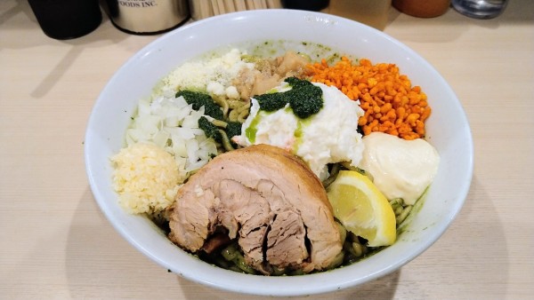 「【限定】ジェノベーゼ(全増し)」@鷹の目 蒲田店の写真