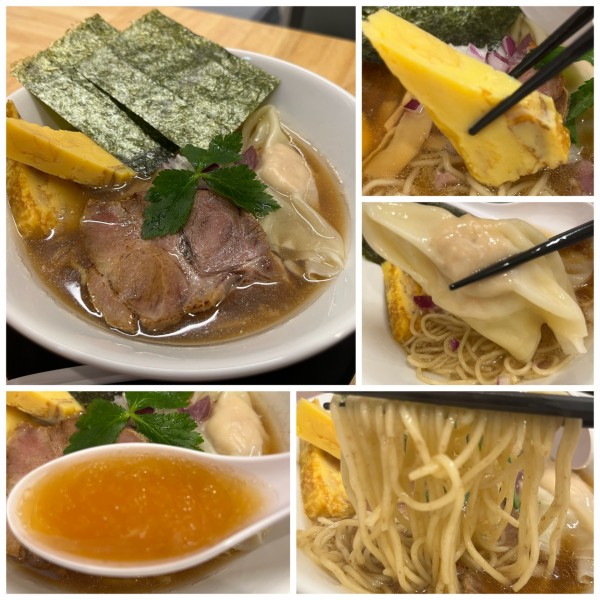 「特製淡麗煮干しそば（醤油）1250円」@煮干しそば 麺屋 春風の写真