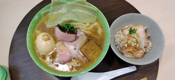 「特製（亀）セット 醤油 1600円」@手打麺祭 かめ囲の写真