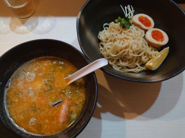 「特製つけ麺(麺少なめ、950円)」@光 mituの写真